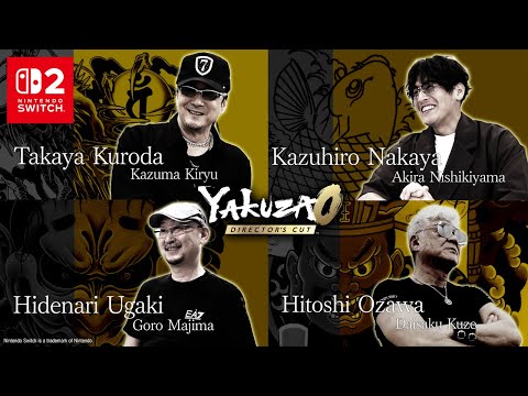 Yakuza 0 Director’s Cut – Japanese Cast Interviews| Nintendo Switch™ 2