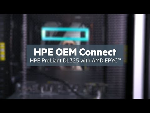 HPE OEM Connect: HPE ProLiant DL325 with AMD EPYC