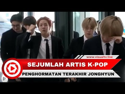 Penghormatan Terakhir untuk Jonghyun