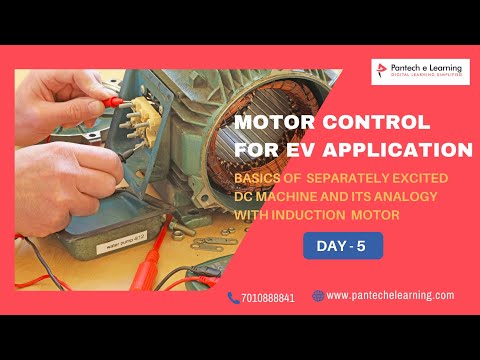 Day 5 Basics of separately excited DC machine and its analogy with induction Motor