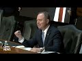 WATCH: Sen. Schiff questions FBI Director Patel about politicized firings  - 12:43 min - News - Video