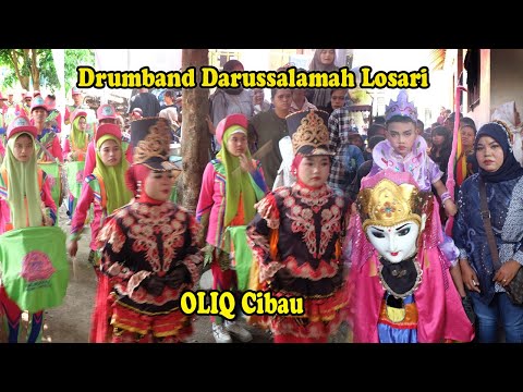 laela canggung drumband darussalamah live oliq cibau ciuyah