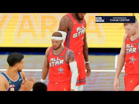 NBA 2K25 - My CAREER - 33 PTS - WEST vs EAST ALL STAR GAME | 1st Half | Gameplay | DJ DIXON PG#11