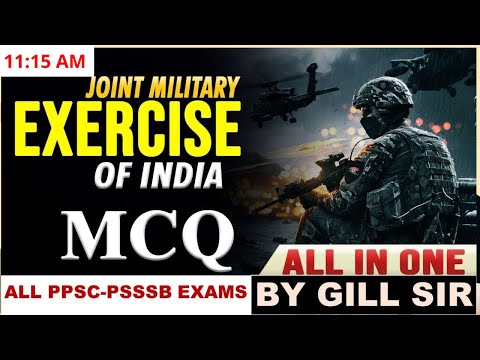 1 YEAR MILITARY EXERCISE MCQ PSSSB || PPSC|| MILITARY EXERCISE MCQ || CLERK PATWARI EXCISE