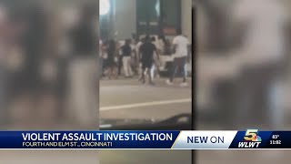 Video showing violent assault goes viral; police say they're investigating