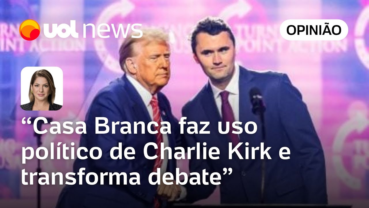 Casa Branca faz uso político de Charlie Kirk e transforma debate | Daniela Lima