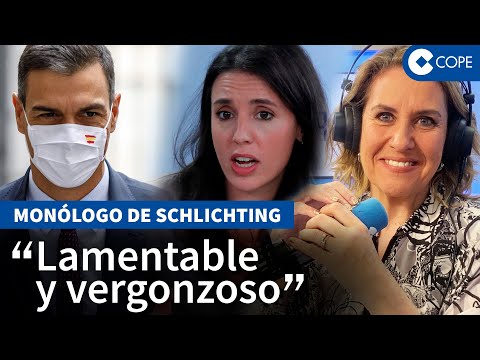 Schlichting: «El común de los mortales no entiende a Irene Montero»