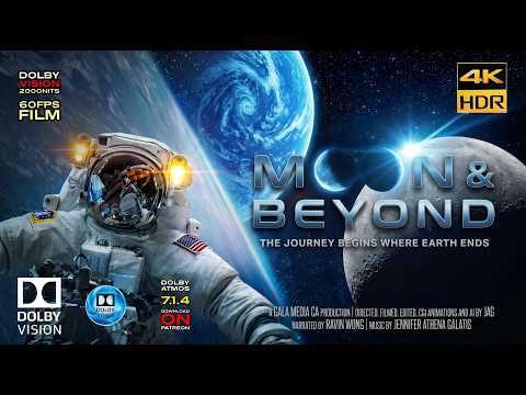 DOLBY VISION 60fps "Moon & Beyond" An Interstellar Sci-Fi Film 🌍🚀 4KHDR ATMOS 7.1.4 (Download)