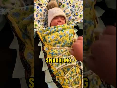 Why Newborns Are Wrapped Like Tiny Burritos 👶.