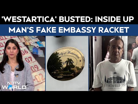 'Ambassador' In Ghaziabad Busted: Fake Embassy, ₹250 Cr Global Scam & The Nation Of 'Westarctica'