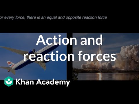 Action and reaction forces | Movement and forces | Middle school physics | Khan Academy
