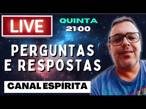 ÚLTIMA LIVE DE 2024 NO CANAL ESPÍRITA I Perguntas e Respostas #59