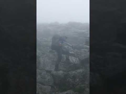 Hiking in the clouds in Spain  #mountains #hiking #backpacking #travel #outdoors