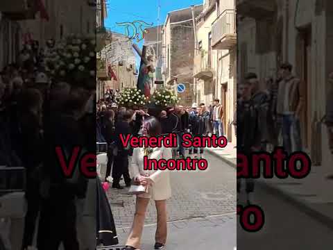 Venerdì Santo "Incontro" Castrofilippo 18 Aprile 2025