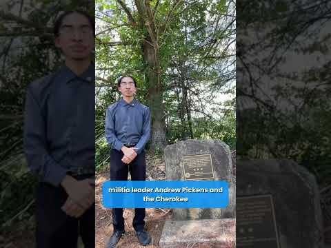 screenshot of youtube video titled The hidden 1776 battle in Oconee County