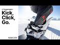 Nidecker LT Supermatic Speed Entry Snowboard Bindings