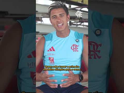 TIME FLAMENGO DESSA SEMANA É COM O VANGELYS REINK, REMADOR RUBRO-NEGRO! 🚣🏾‍♀❤🖤 #timeflamengo