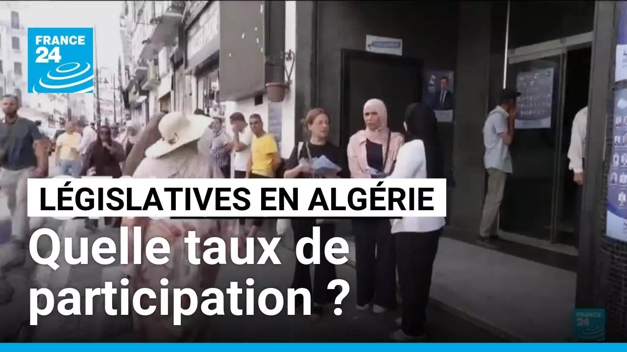 La participation, principal enjeu des premières législatives en Algérie depuis 2021 • FRANCE 24