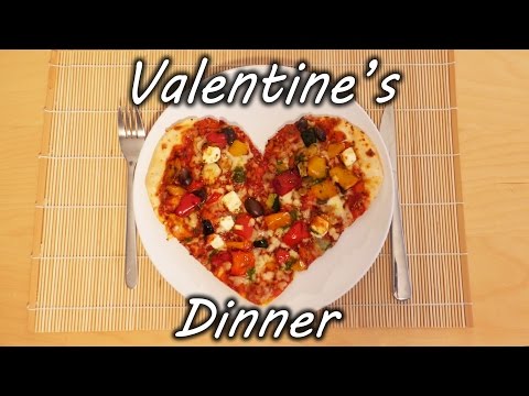 Изненадете го партнерот со пица – срце за Св.Валентин