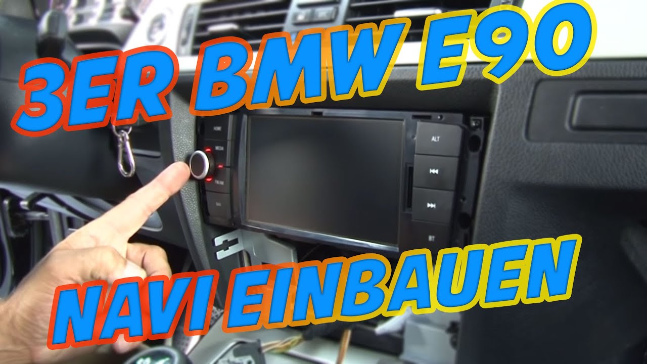 AUTORADIO EINBAU 3ER BMW E90 ARS24.COM EINBAUTUTORIAL ... bmw e60 radio wiring diagram 