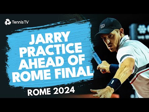 LIVE PRACTICE STREAM : Nico Jarry Practice Ahead of Rome Final