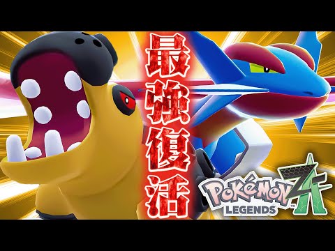 【ポケモンZA】ポケモン廃人が愛した最強構築『カバマンダ』が数年ぶりに復活ッ…!!!!!【感動】