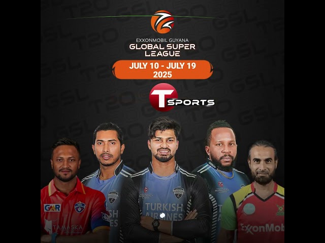 Promo | Global Super League | 10 July -19 July | Live On T Sports