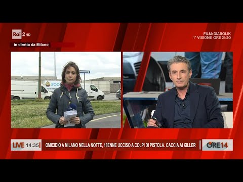 Omicidio a Milano, 18enne ucciso a colpi di pistola - Ore 14 del 26/04/2024