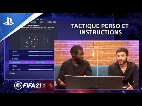 Tournois PS4 | Competition Center | FIFA 21 Tuto #2 - Tactique perso et instructions