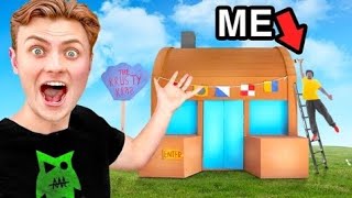 I Built The Krusty Krab In Real Life!