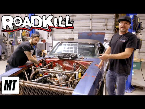 Turbo 2JZ in the Death Metal Charger! | Roadkill | MotorTrend