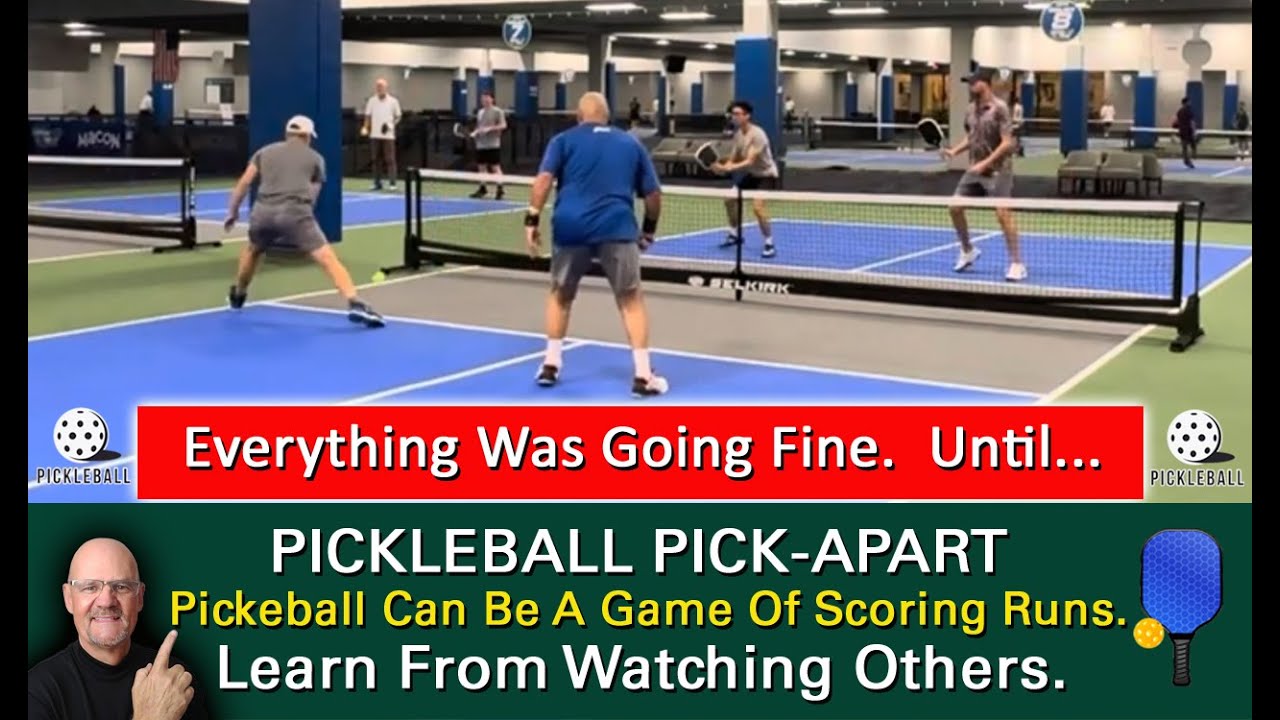 Pickleball! How Unforced Errors Can Doom A Mostly Well-Played Game!