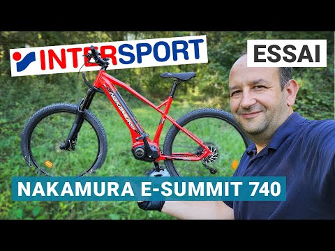 Test Intersport Nakamura e-Summit 740 : un VTT électrique puissant et efficace