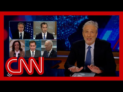 Jon Stewart calls out US on Gaza stance. Hear his take