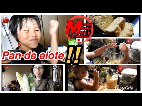 Hago pastel de Elote+somos un caos en la cocina+Japon