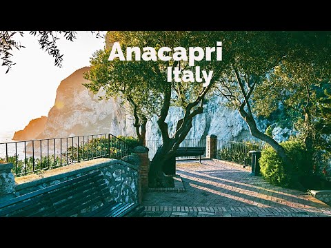 AnaCapri, Italy 🇮🇹 - A Luxurious Italian Paradise - 4k HDR 60fps Walking Tour