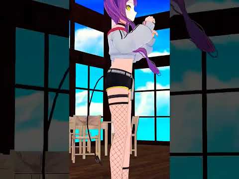 ホロライブ兎田ぺこらと宝鐘マリンの楽しい体操動画【MMD対応】 サムネイル