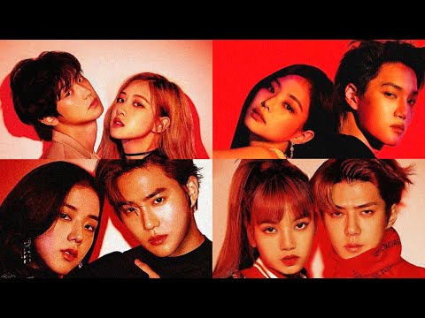 BLACKPINK (블랙핑크) X EXO (엑소) Moments Ft. Baekhyun the fanboy