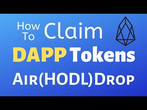 How To Claim/Grab DAPP Tokens (EOS) - Liquidapps Airdrop
