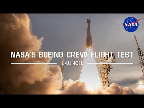 NASA’s Boeing Starliner Crew Flight Test Launch – June 5, 2024 (Official NASA Broadcast)