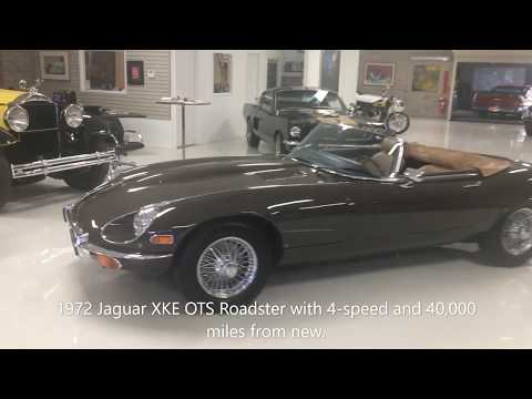 video 1972 Jaguar XKE Series III OTS Roadster