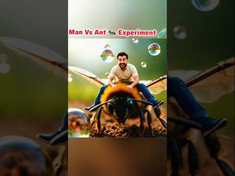 Human Vs Ant 🐜 Experiment 🥼_#shorts