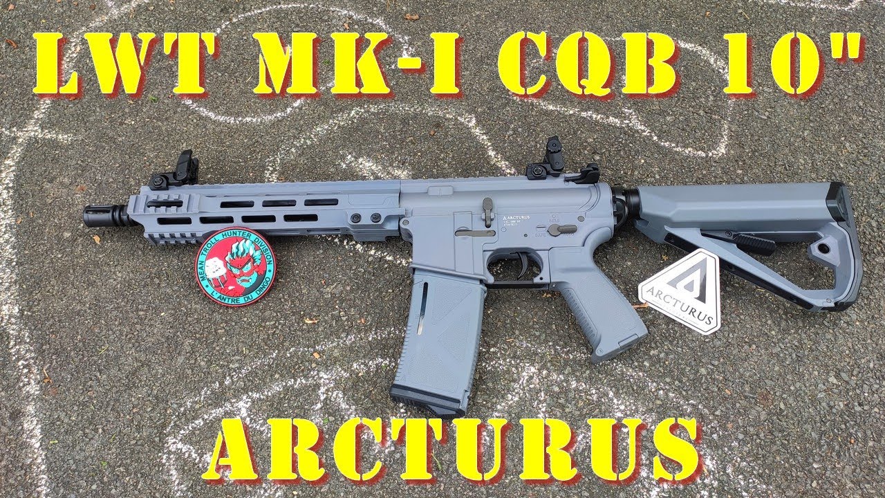 Airsoft - Arcturus LWT MK-I CQB 10" AEG sport [French]
