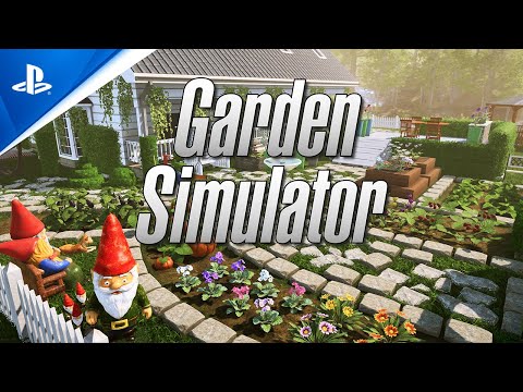 Garden Simulator - Gameplay Trailer | PS5 & PS4 Games