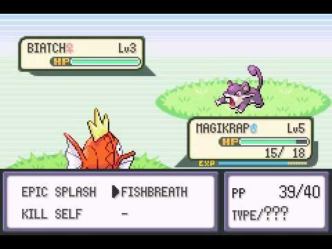 Pokemon Hack - MAGIKARP EPIC SPLASH