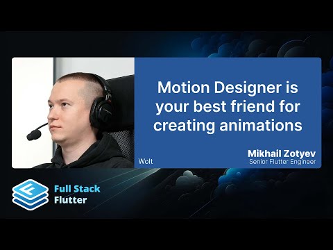 Mikhail Zotyev: Motion Designer is your best friend for creating animations