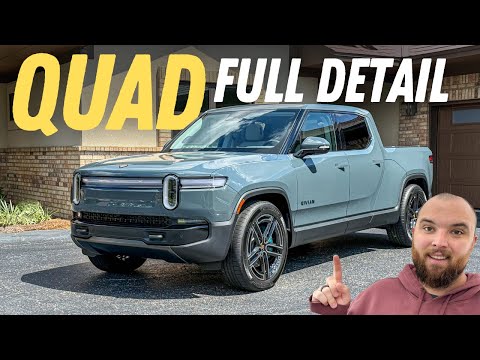I Flew Across The Country to Detail The Fastest Truck Ever Made – Rivian R1T Quad