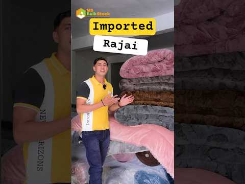 Fiber Rajai Factory | Imported Rabbit Fur Rajai Manufacturer & Wholesaler #rajai #blanket