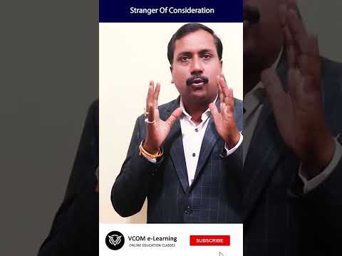 Stranger Of Consideration – #Shortvideo – #businessregulatoryframeworks – #BishalSingh -Video@44