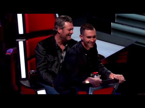 Adam Levine & Blake Shelton | The Voice | crack!video
